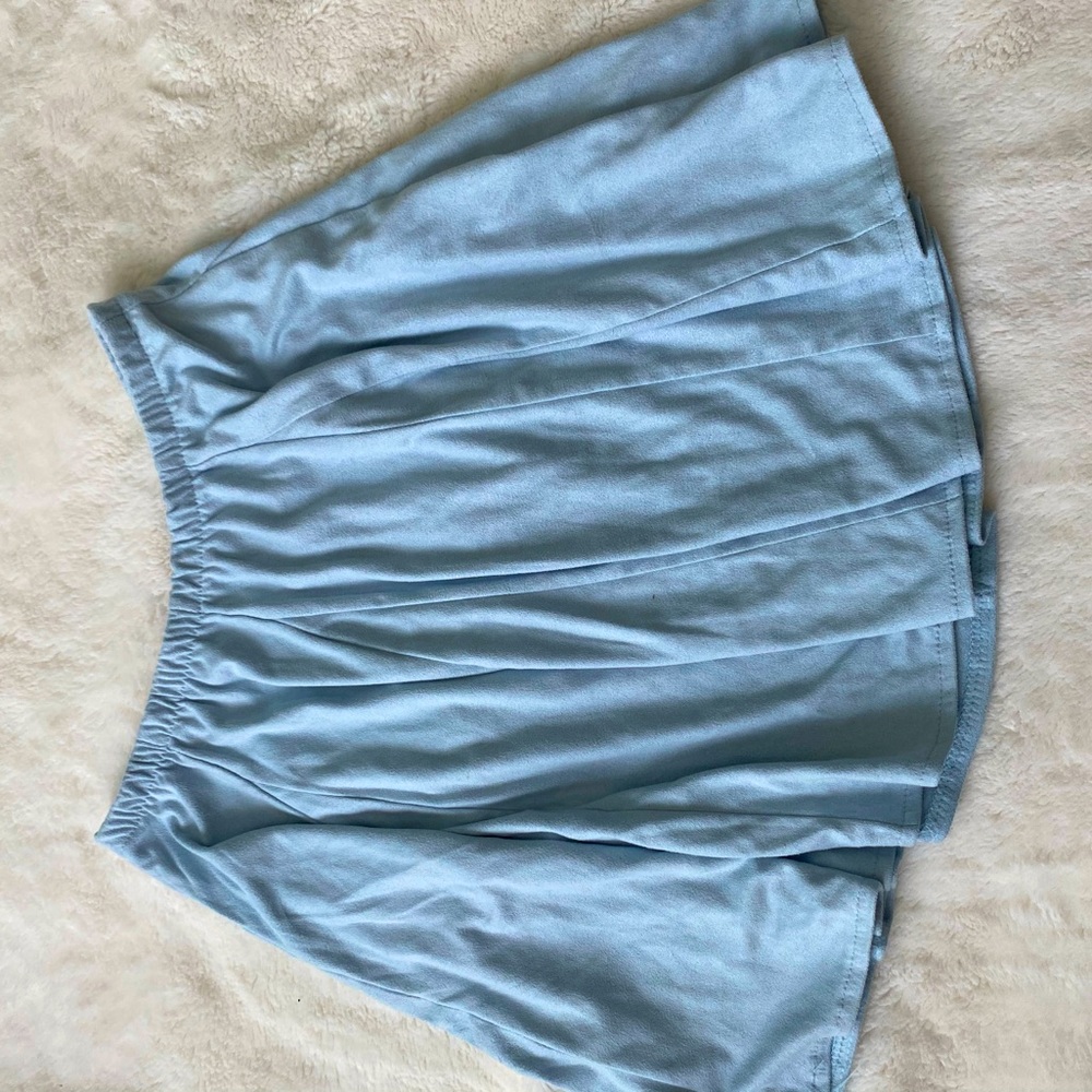 🫐Brandy Melville periwinkle soft skirt🫐